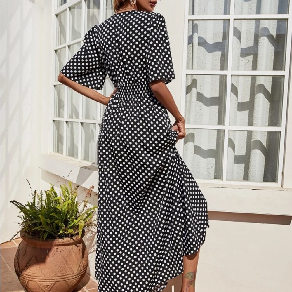 Polka Dot maxi dress - Picture 6 of 6